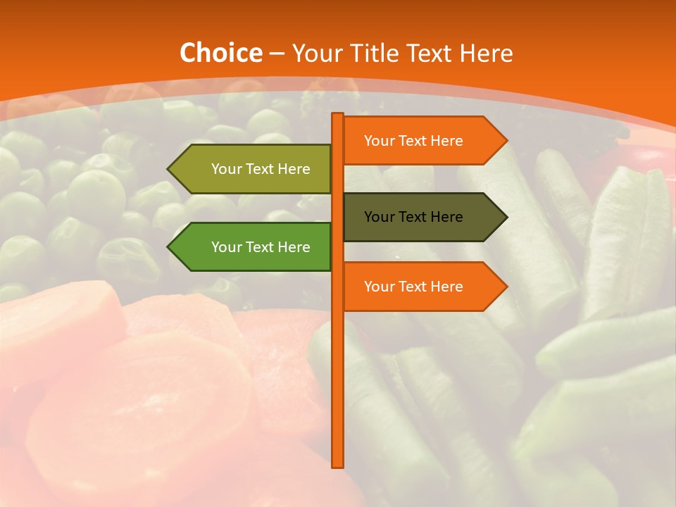 Portion Bean Colorful PowerPoint Template