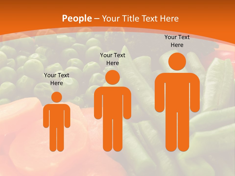 Portion Bean Colorful PowerPoint Template