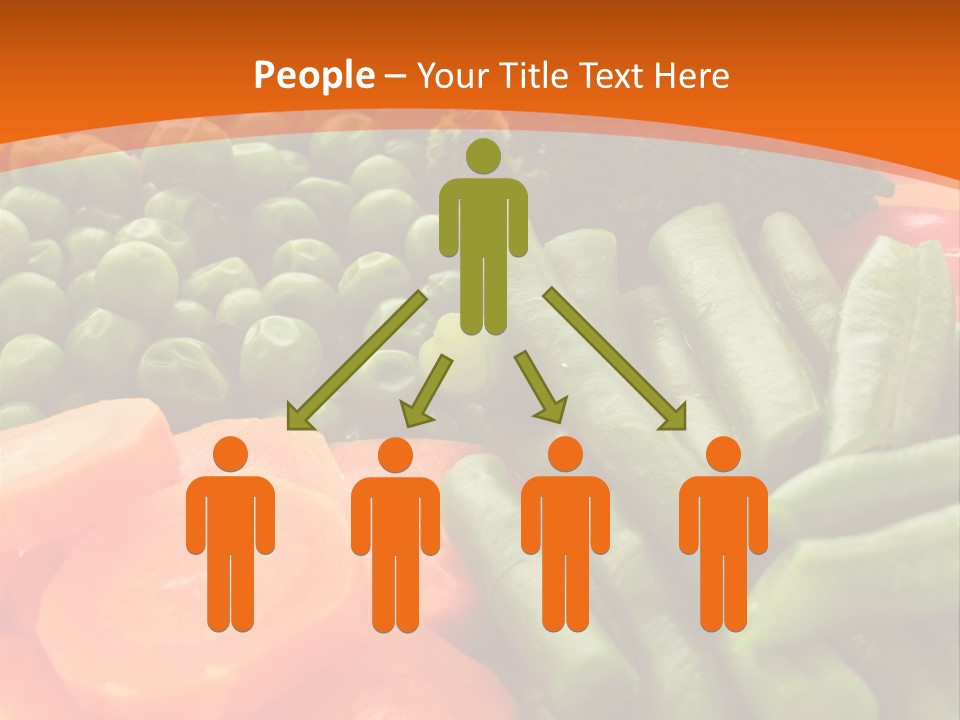 Portion Bean Colorful PowerPoint Template