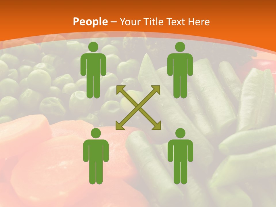 Portion Bean Colorful PowerPoint Template