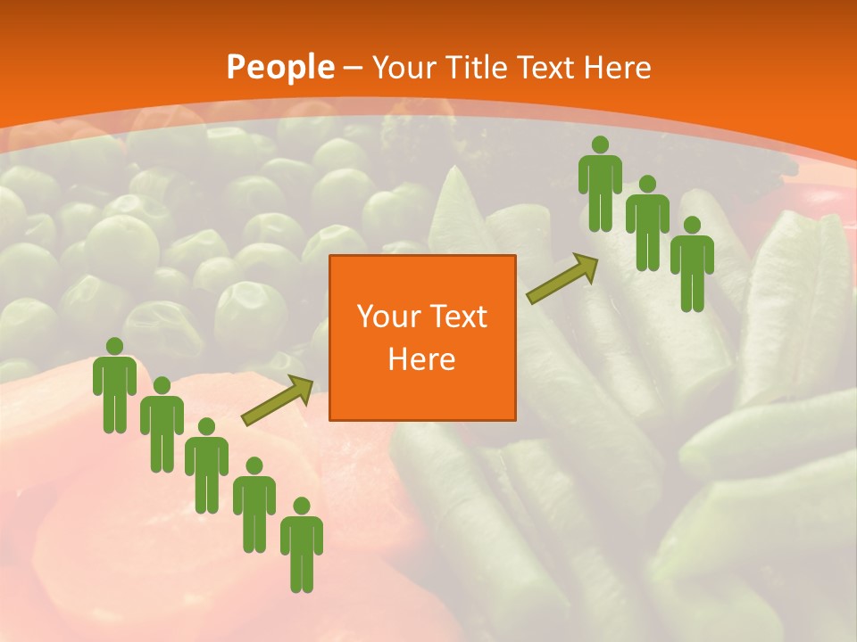 Portion Bean Colorful PowerPoint Template