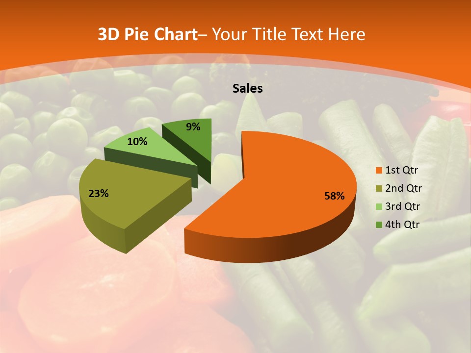 Portion Bean Colorful PowerPoint Template