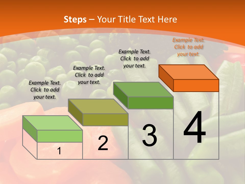 Portion Bean Colorful PowerPoint Template