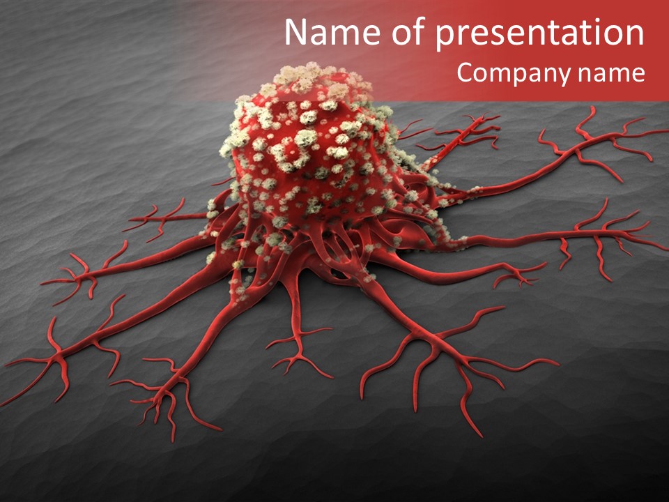 Disposition Cancer Tumour PowerPoint Template