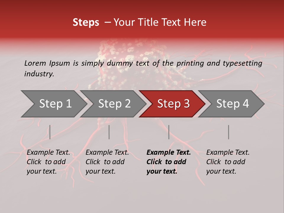 Disposition Cancer Tumour PowerPoint Template