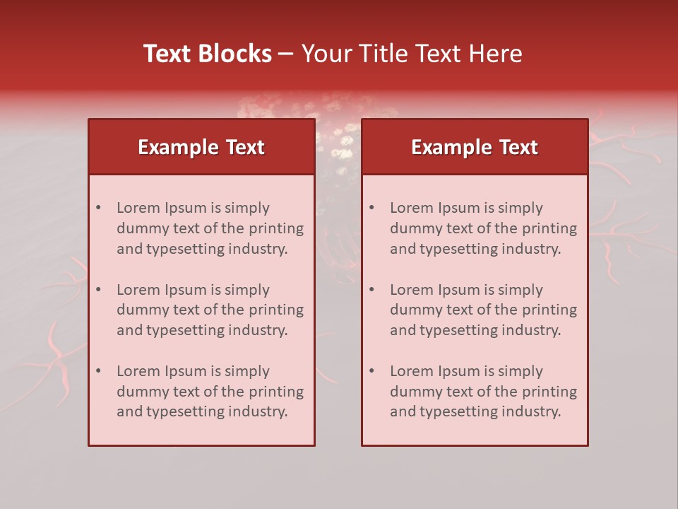 Disposition Cancer Tumour PowerPoint Template