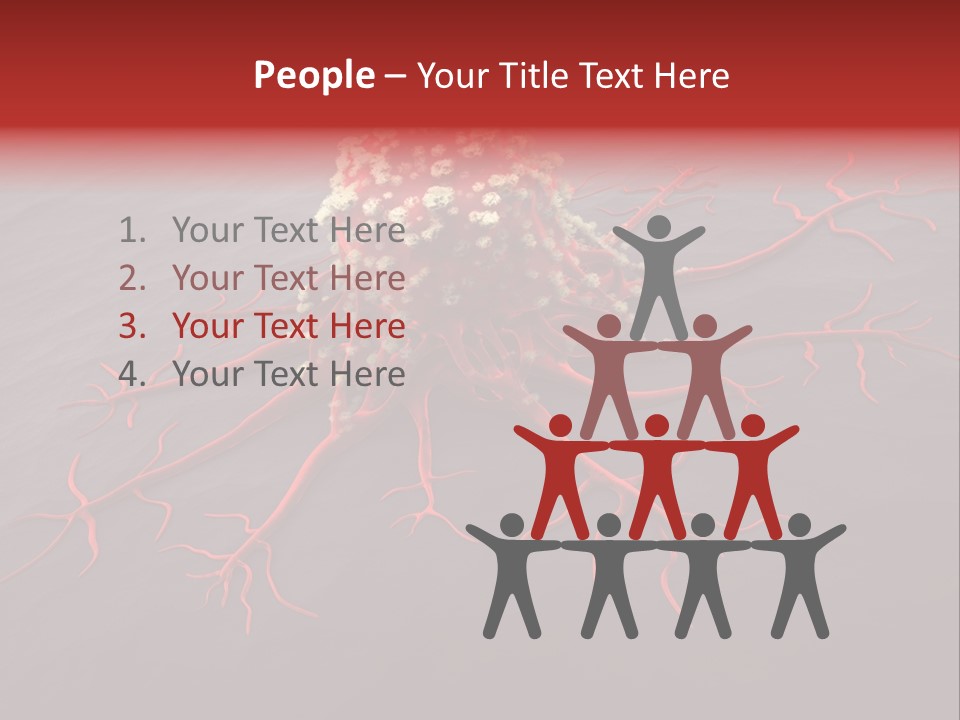 Disposition Cancer Tumour PowerPoint Template