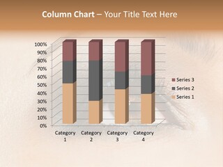 Make Up Close Up Iris PowerPoint Template