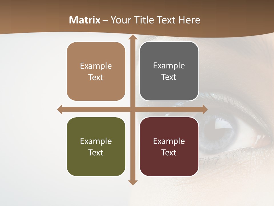 Abstract Mascara Medicine PowerPoint Template