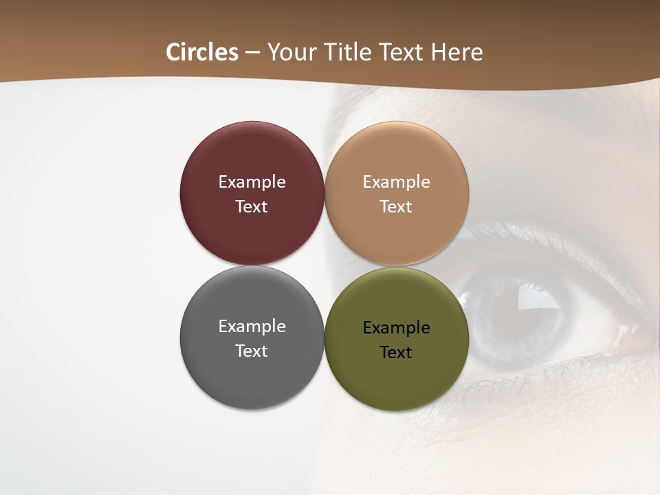 Abstract Mascara Medicine PowerPoint Template