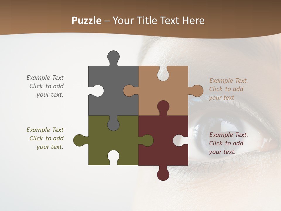 Abstract Mascara Medicine PowerPoint Template