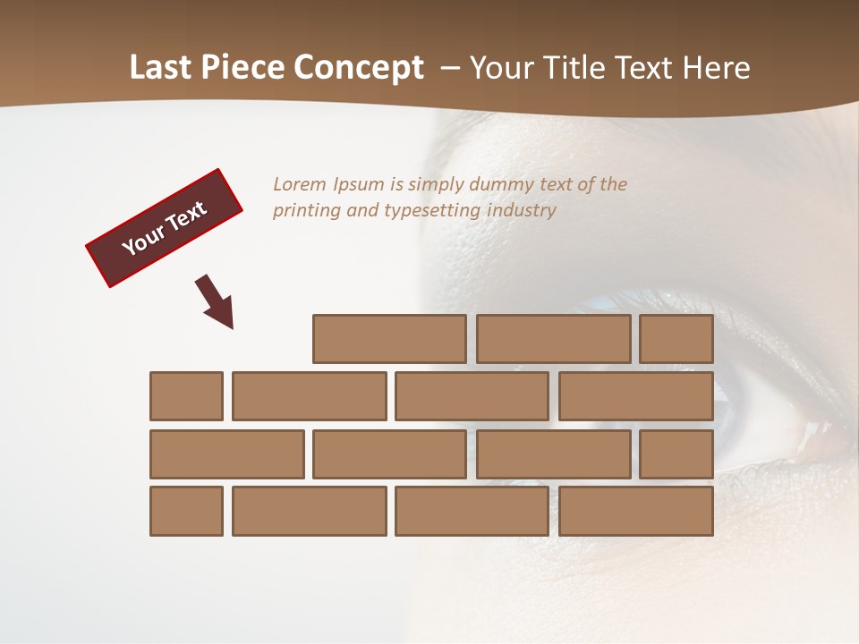 Abstract Mascara Medicine PowerPoint Template