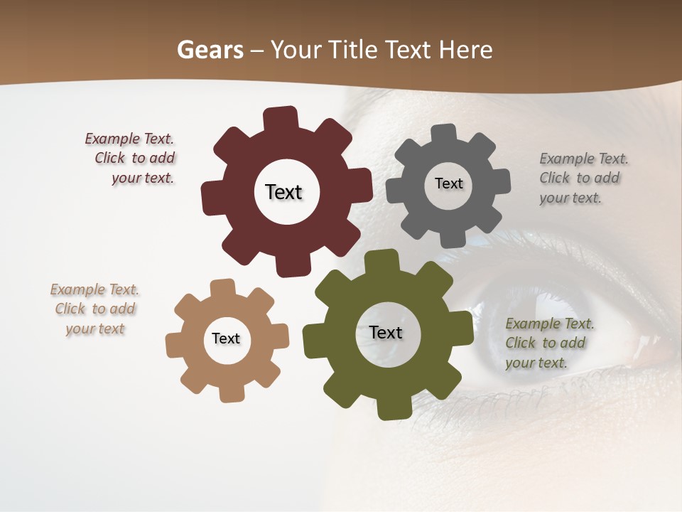 Abstract Mascara Medicine PowerPoint Template