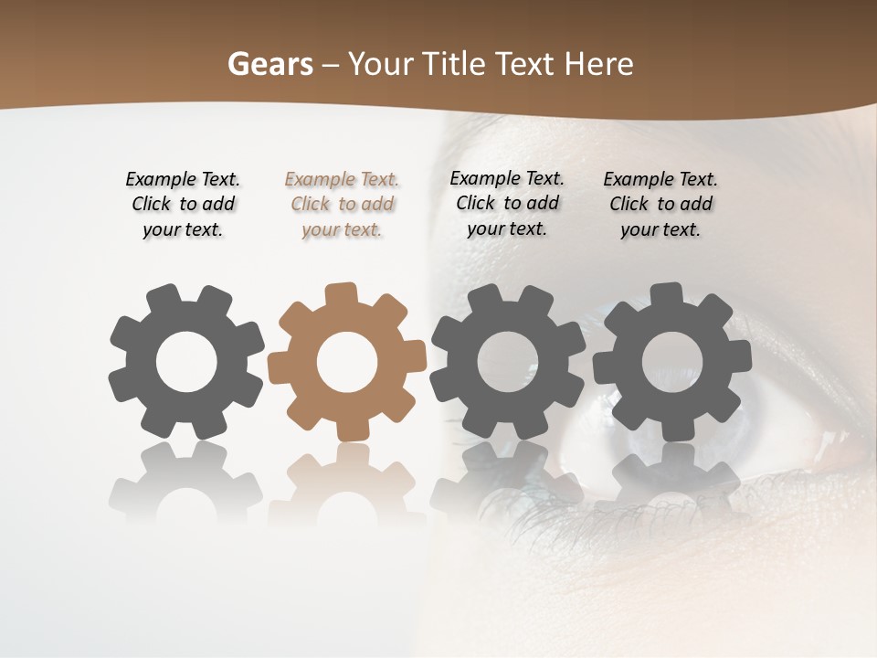 Abstract Mascara Medicine PowerPoint Template