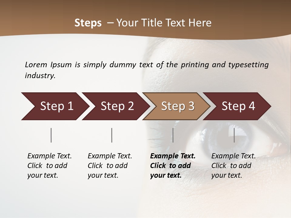 Abstract Mascara Medicine PowerPoint Template