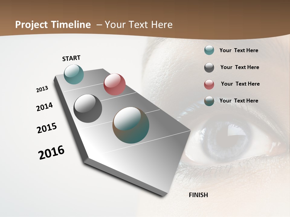 Abstract Mascara Medicine PowerPoint Template