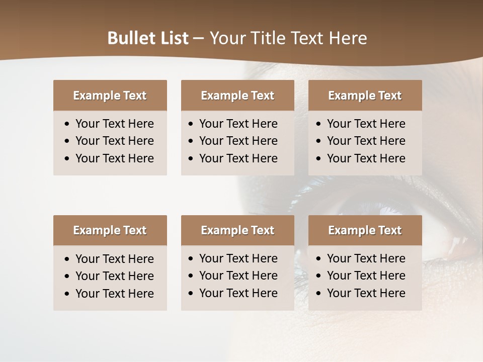 Abstract Mascara Medicine PowerPoint Template