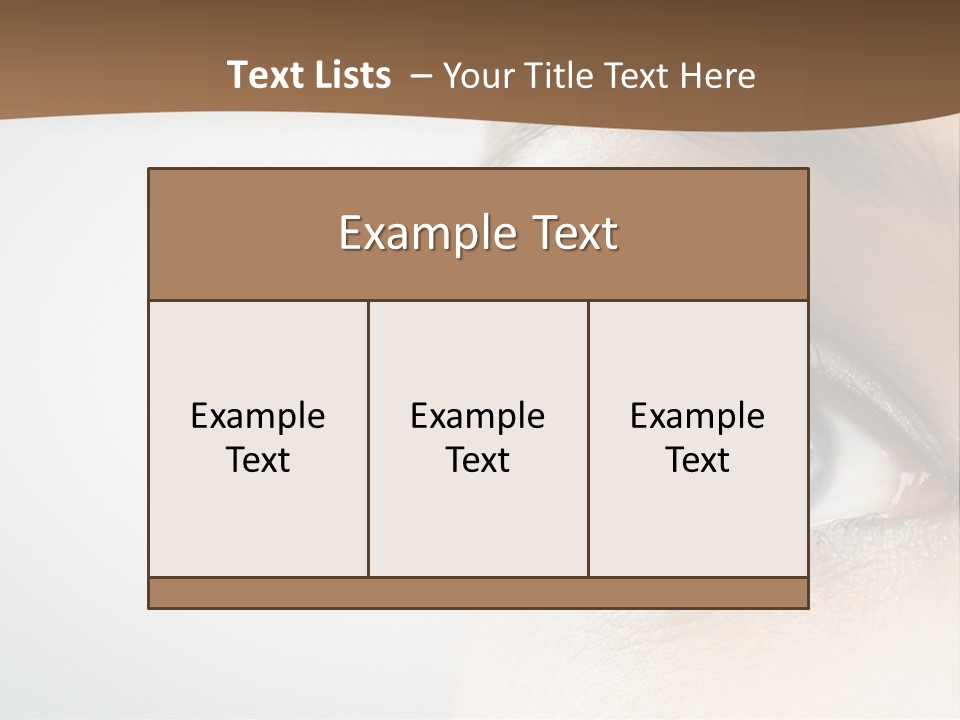 Abstract Mascara Medicine PowerPoint Template
