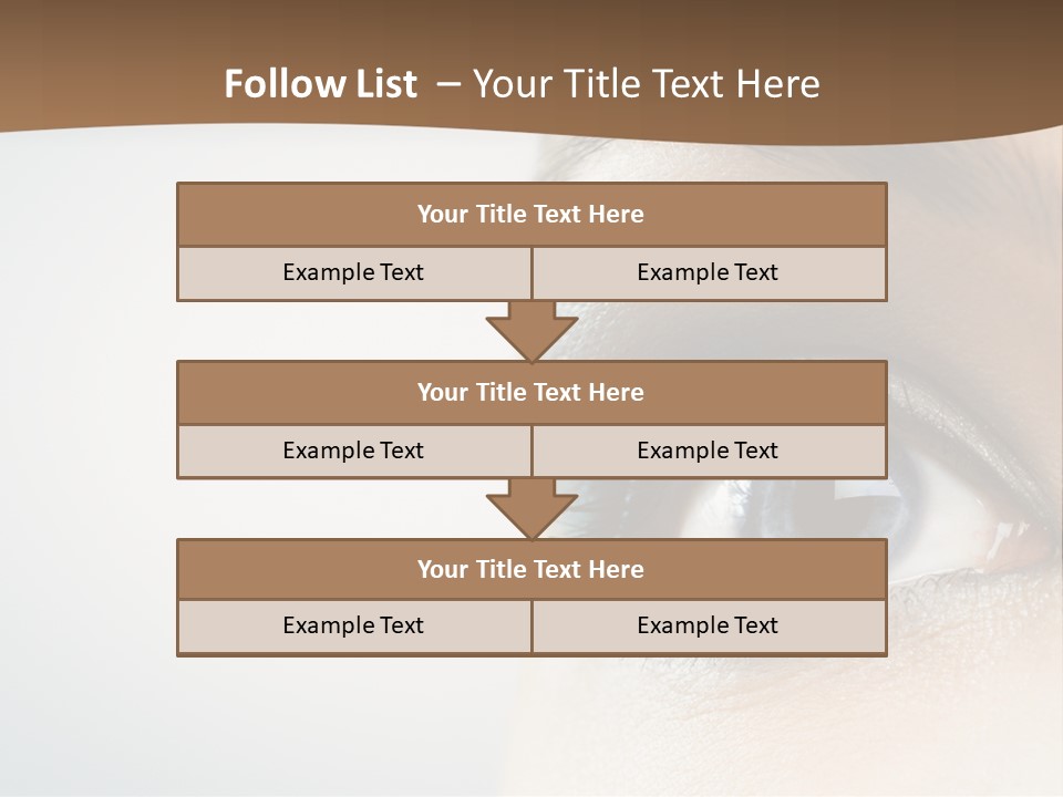 Abstract Mascara Medicine PowerPoint Template