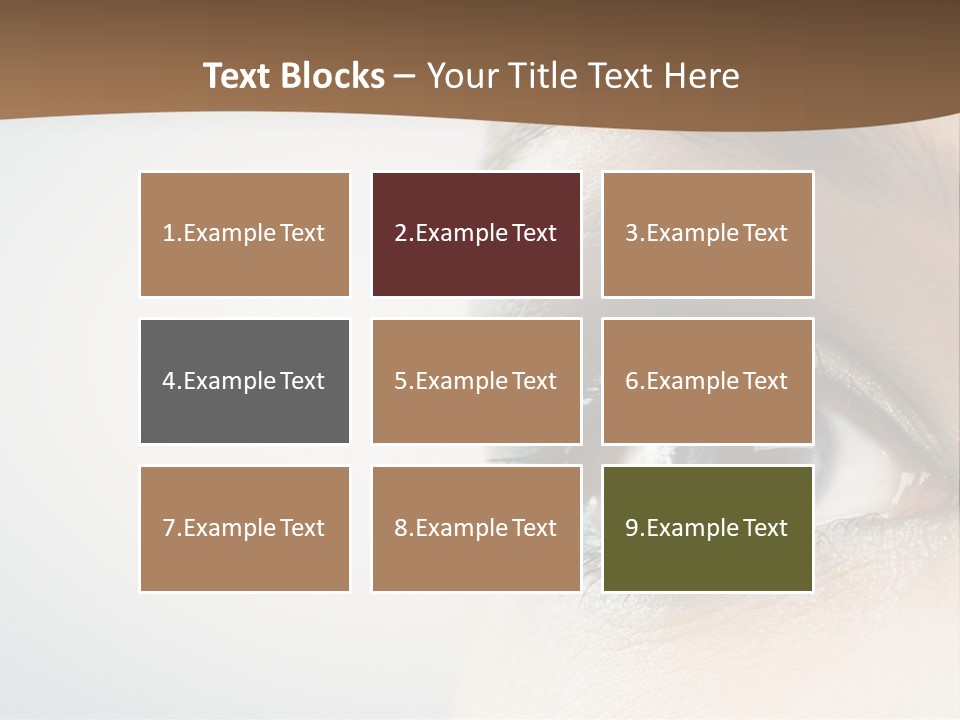 Abstract Mascara Medicine PowerPoint Template