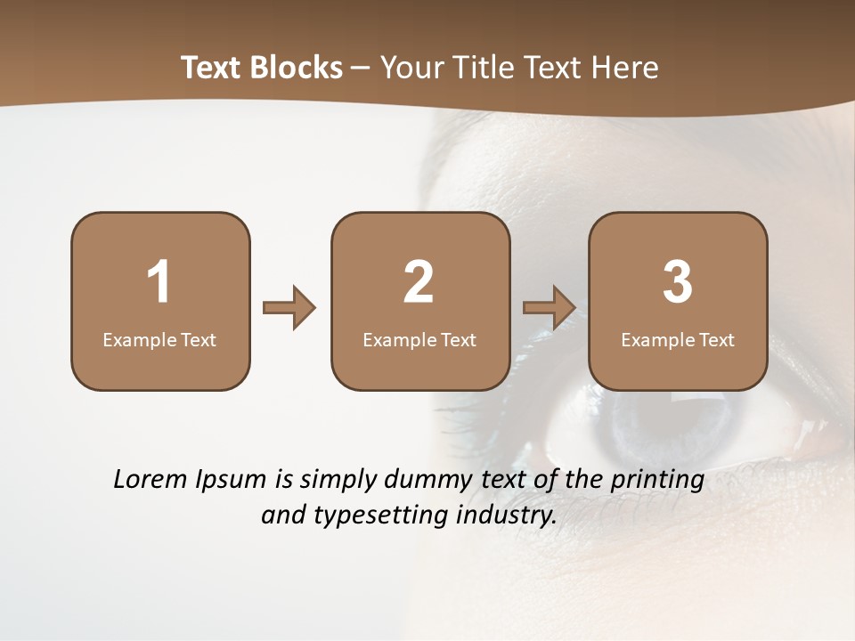 Abstract Mascara Medicine PowerPoint Template
