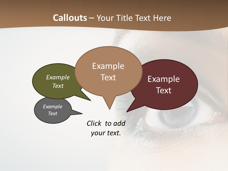 Abstract Mascara Medicine PowerPoint Template