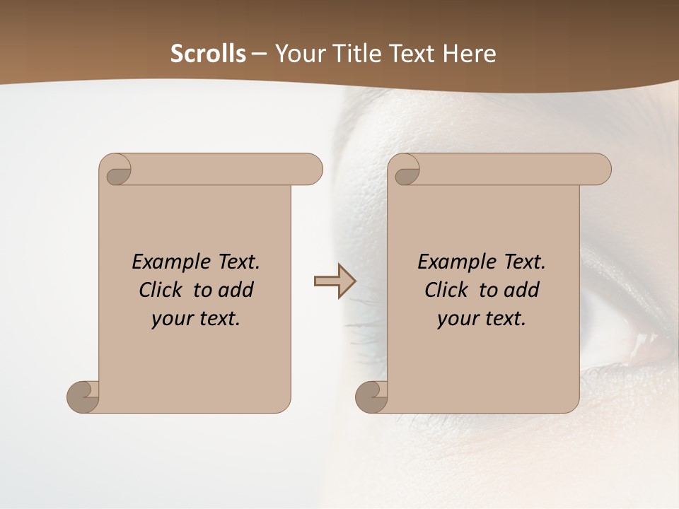 Abstract Mascara Medicine PowerPoint Template