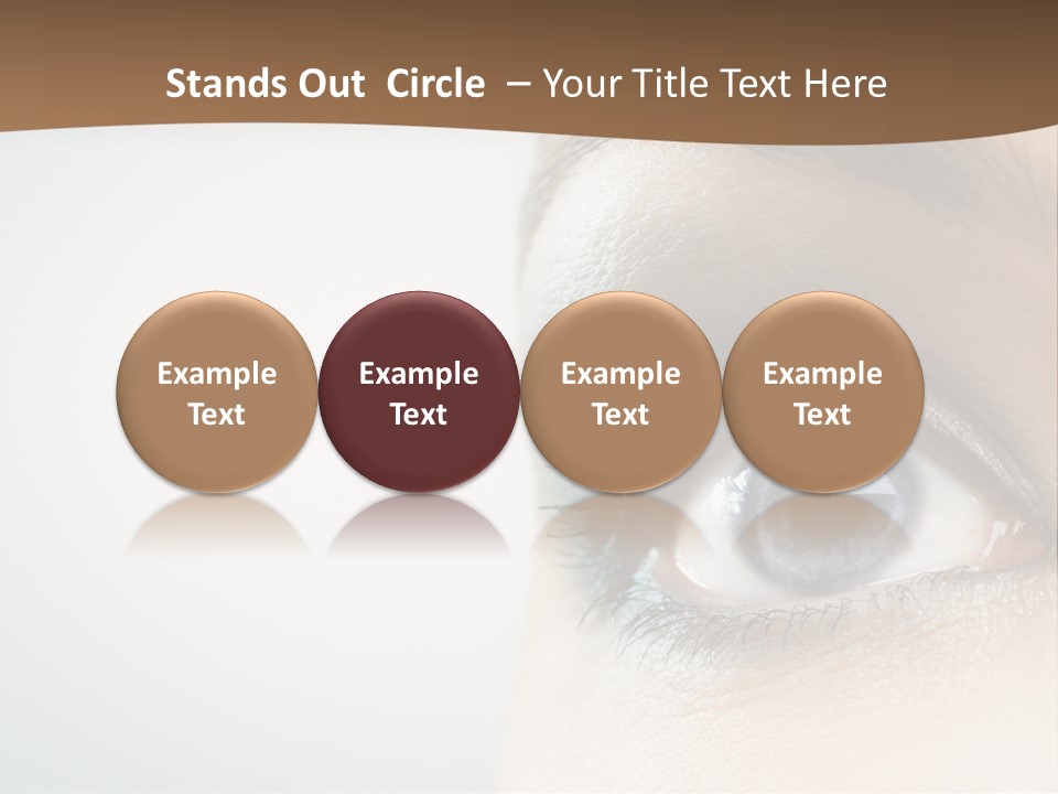 Abstract Mascara Medicine PowerPoint Template