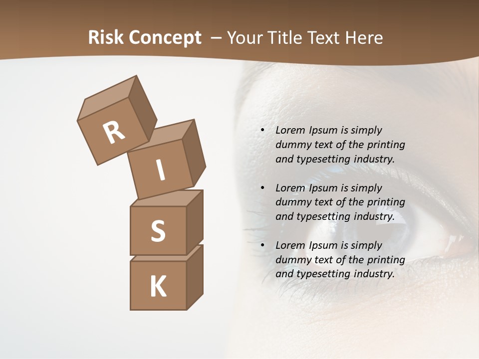 Abstract Mascara Medicine PowerPoint Template