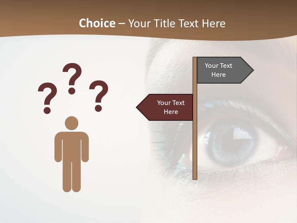 Abstract Mascara Medicine PowerPoint Template