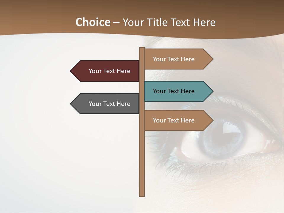 Abstract Mascara Medicine PowerPoint Template