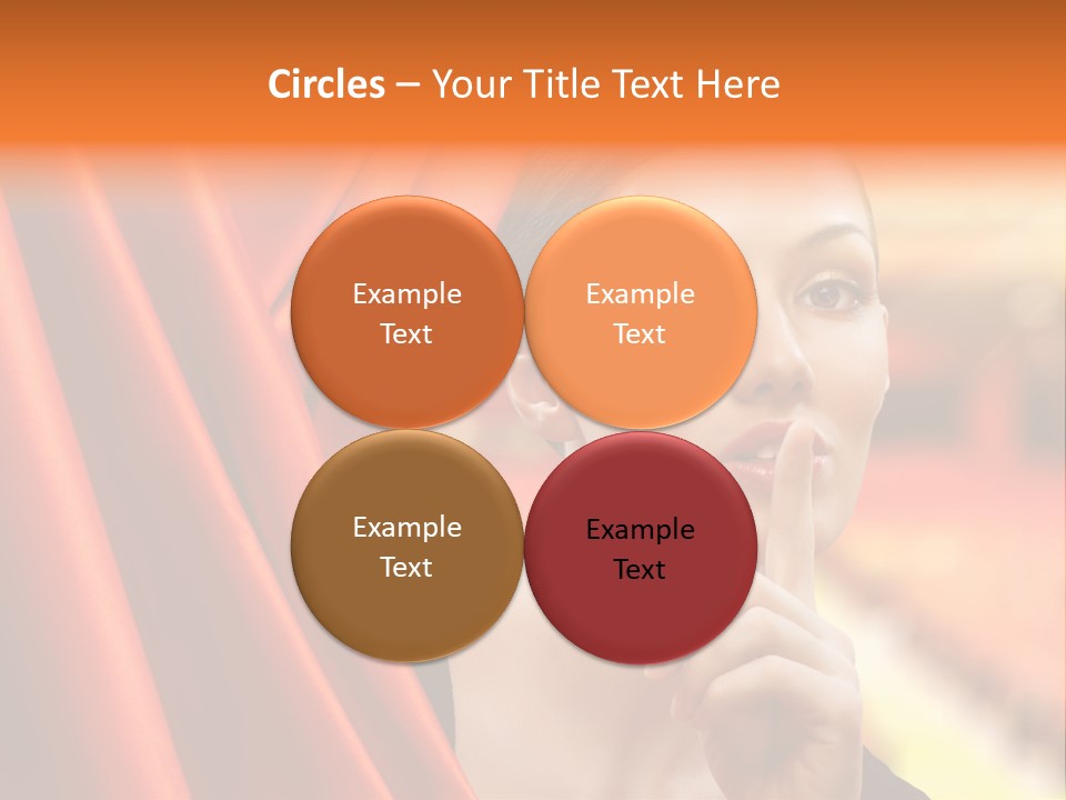 Curtain People Backstage PowerPoint Template