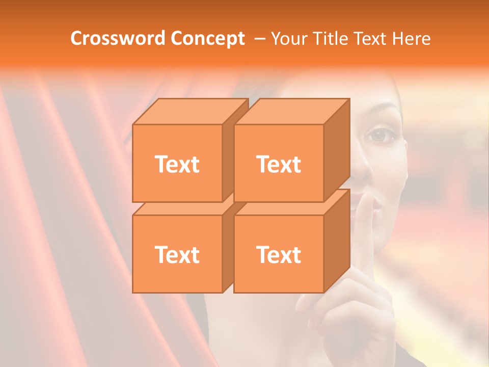Curtain People Backstage PowerPoint Template