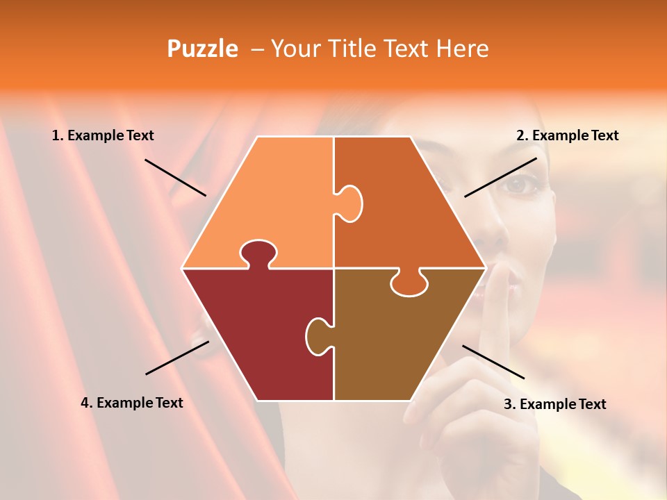 Curtain People Backstage PowerPoint Template