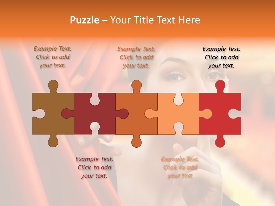 Curtain People Backstage PowerPoint Template