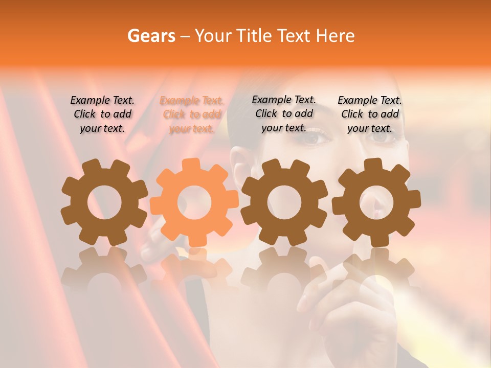 Curtain People Backstage PowerPoint Template