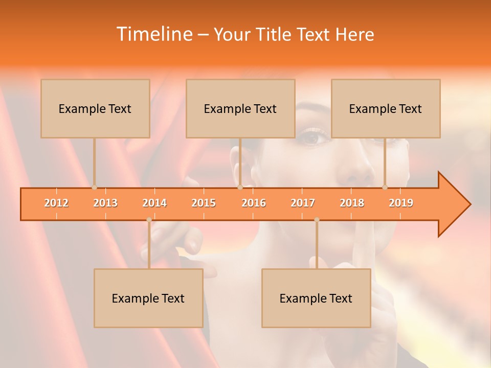 Curtain People Backstage PowerPoint Template
