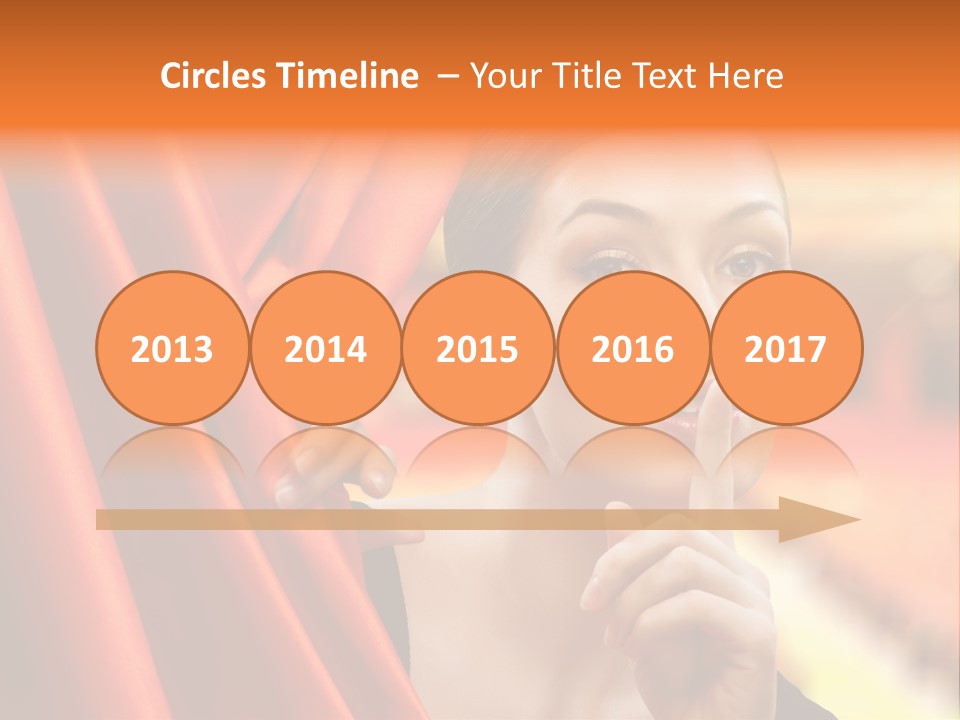 Curtain People Backstage PowerPoint Template