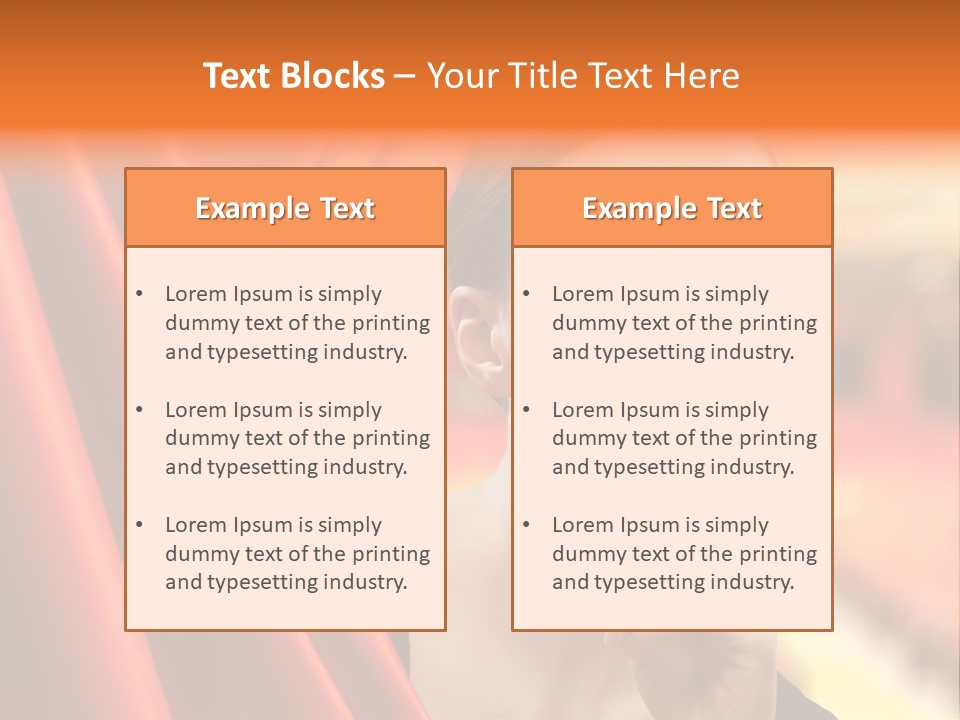 Curtain People Backstage PowerPoint Template