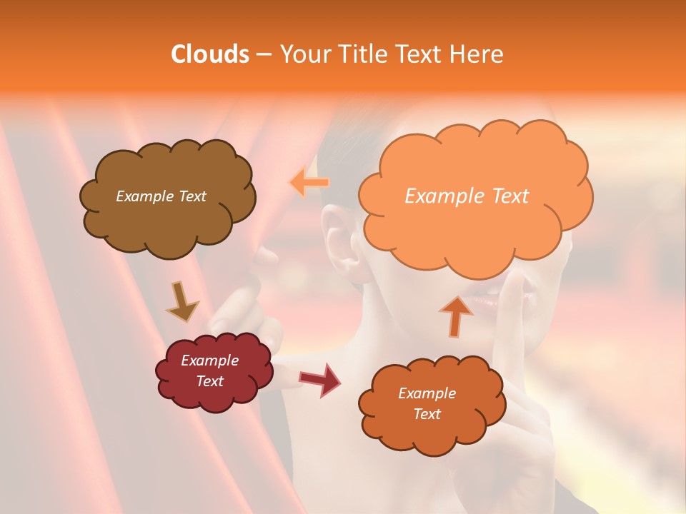 Curtain People Backstage PowerPoint Template