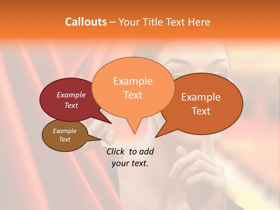 Curtain People Backstage PowerPoint Template