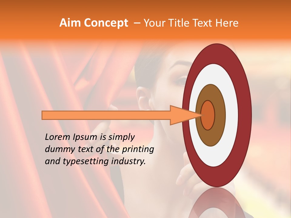 Curtain People Backstage PowerPoint Template