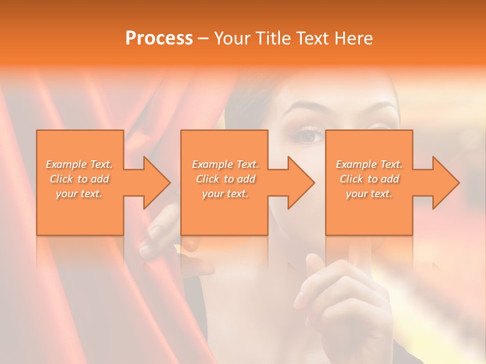Curtain People Backstage PowerPoint Template