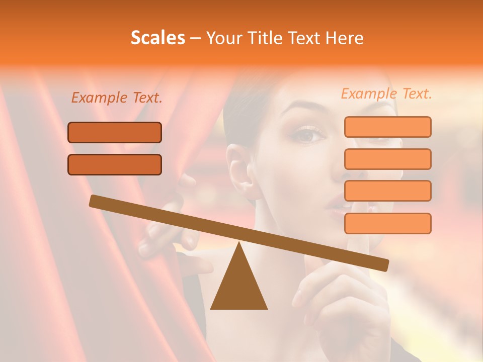 Curtain People Backstage PowerPoint Template