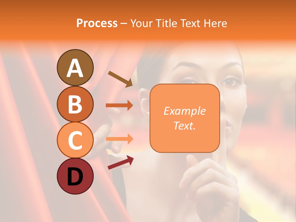 Curtain People Backstage PowerPoint Template