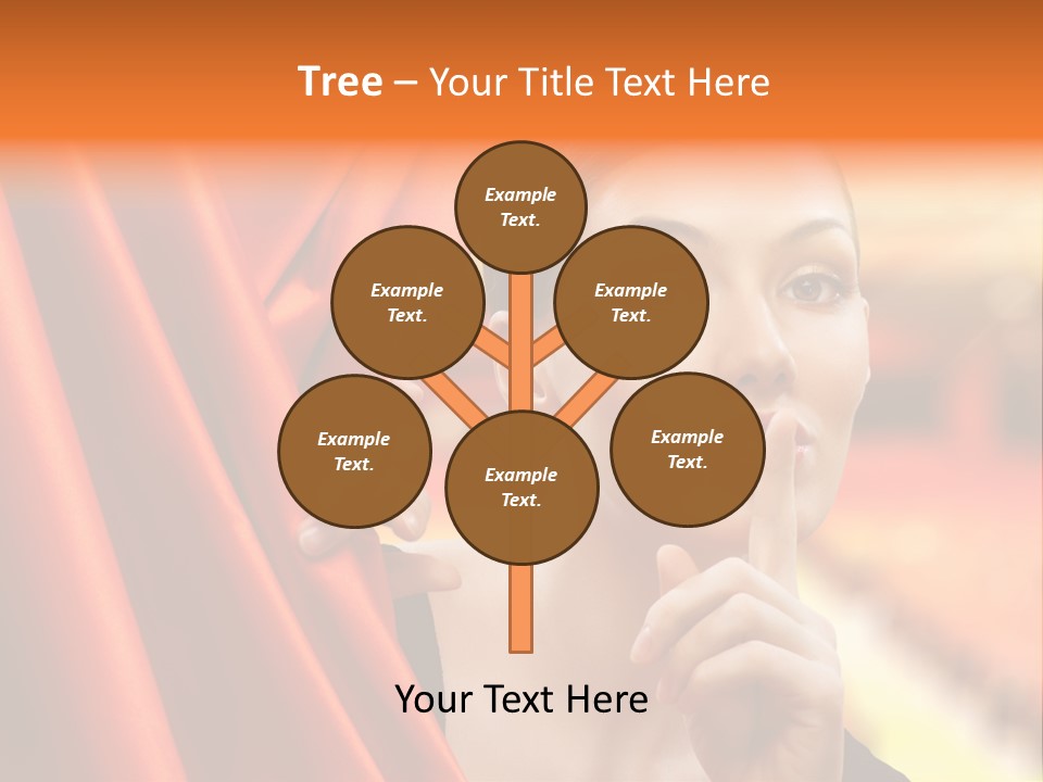 Curtain People Backstage PowerPoint Template