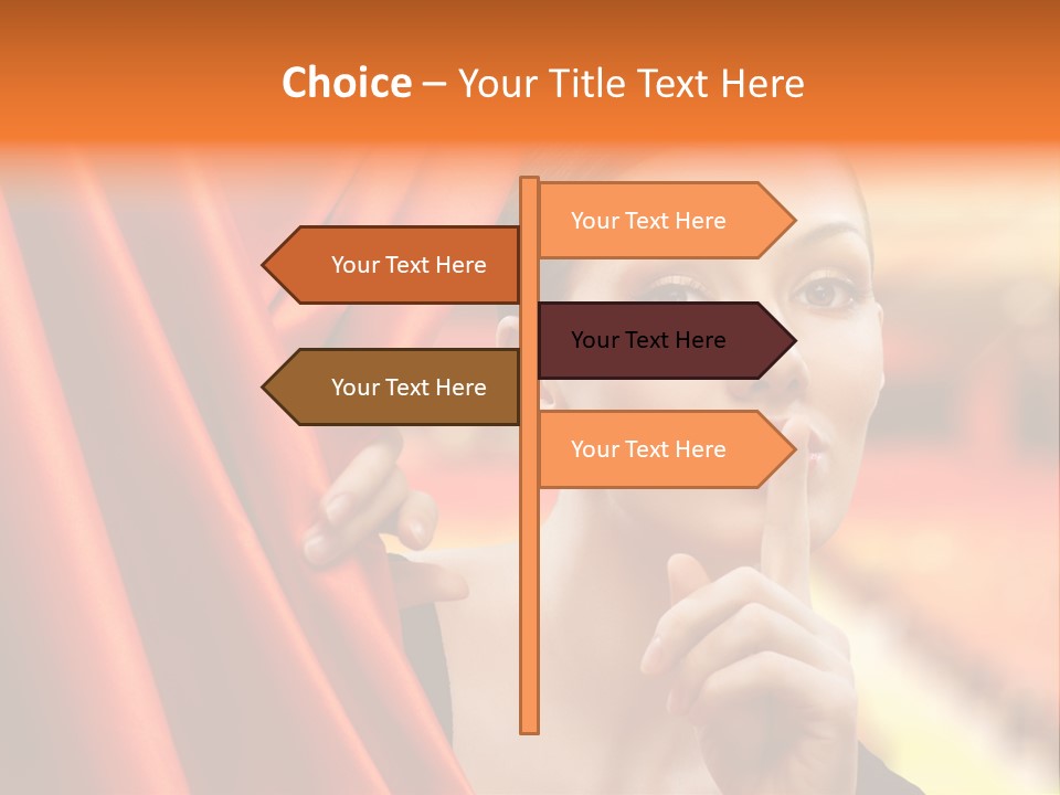 Curtain People Backstage PowerPoint Template