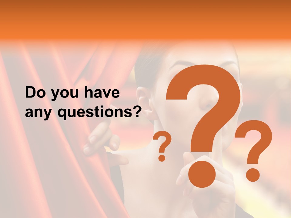 Curtain People Backstage PowerPoint Template