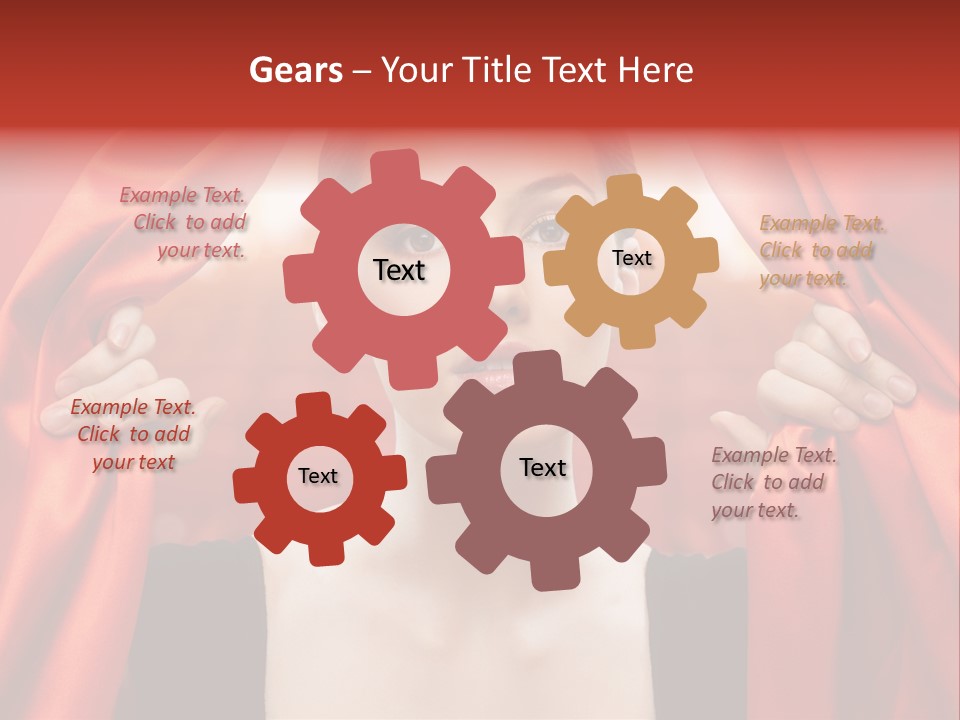 Backstage Beauty Human PowerPoint Template