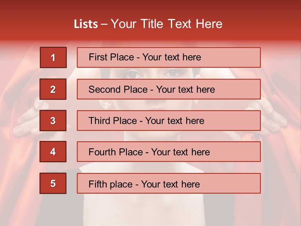 Backstage Beauty Human PowerPoint Template